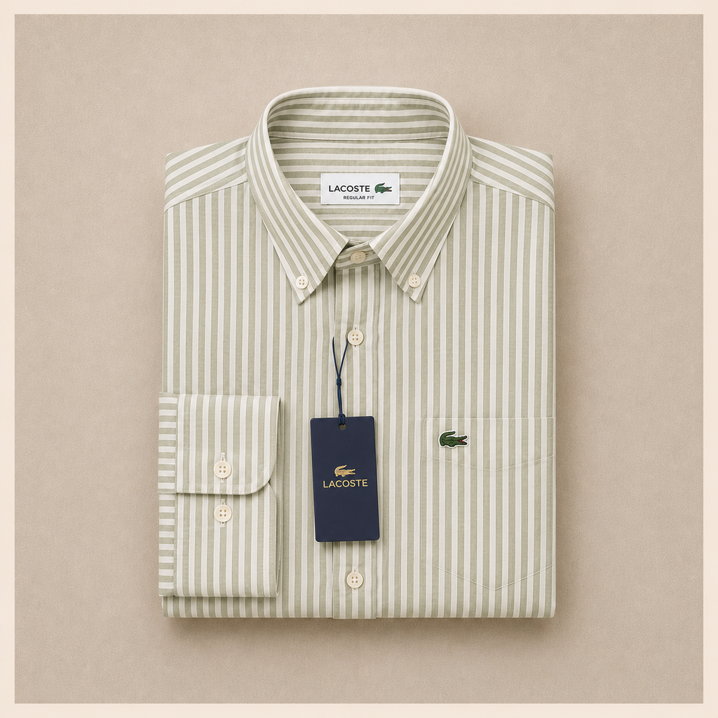 Lacoste striped shirt