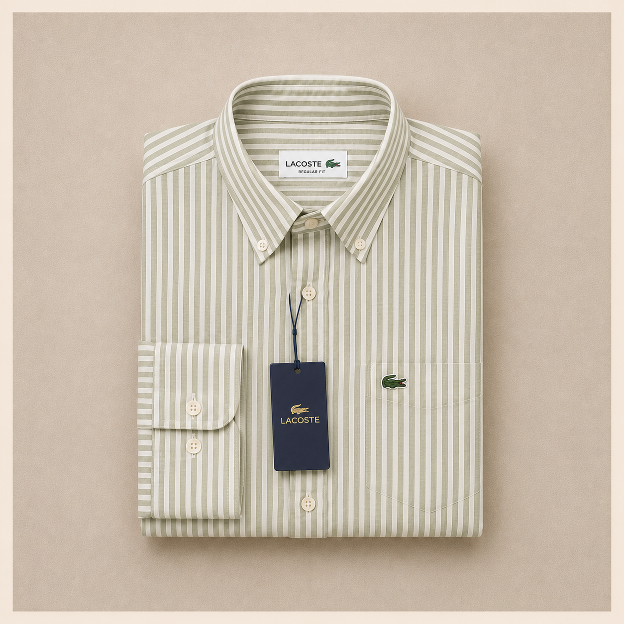 Lacoste striped shirt