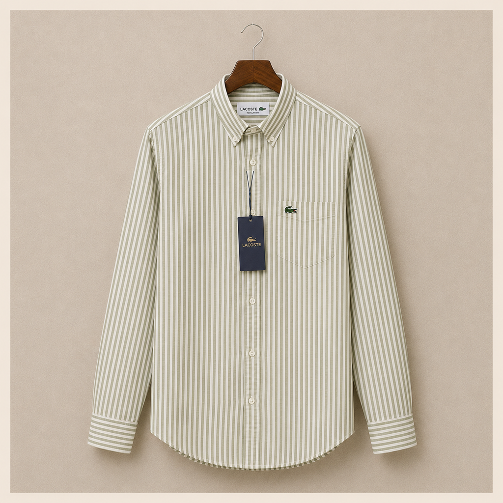 Lacoste striped shirt