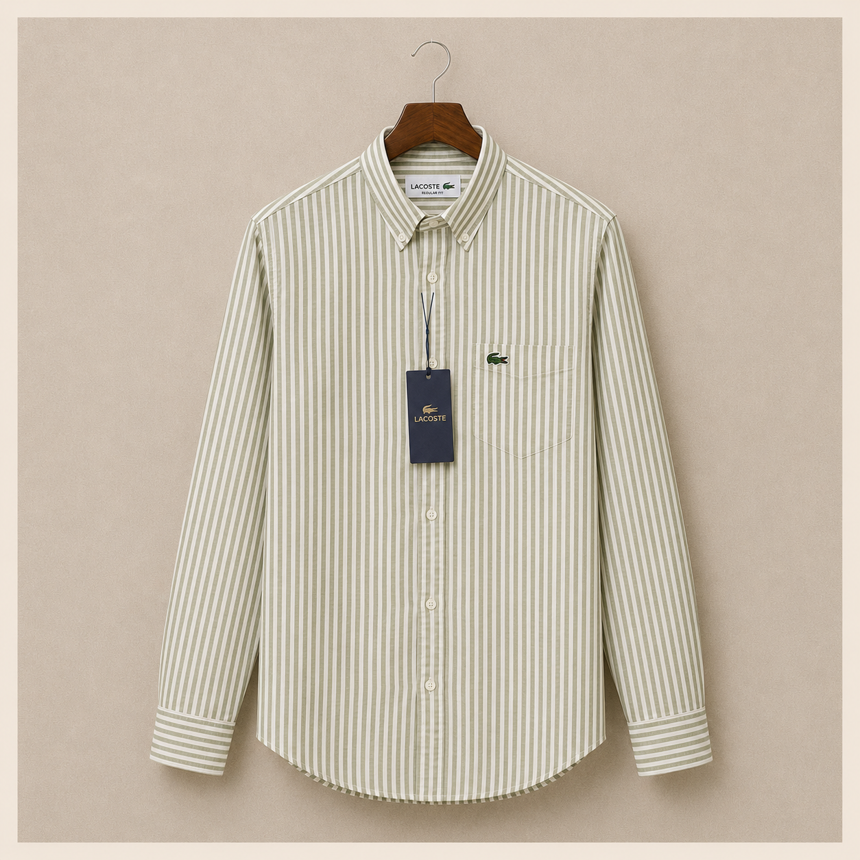 Lacoste striped shirt
