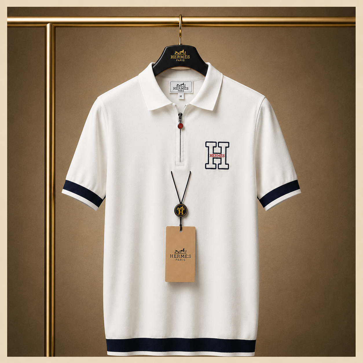 HERMÈS H SIGNATURE POLOS