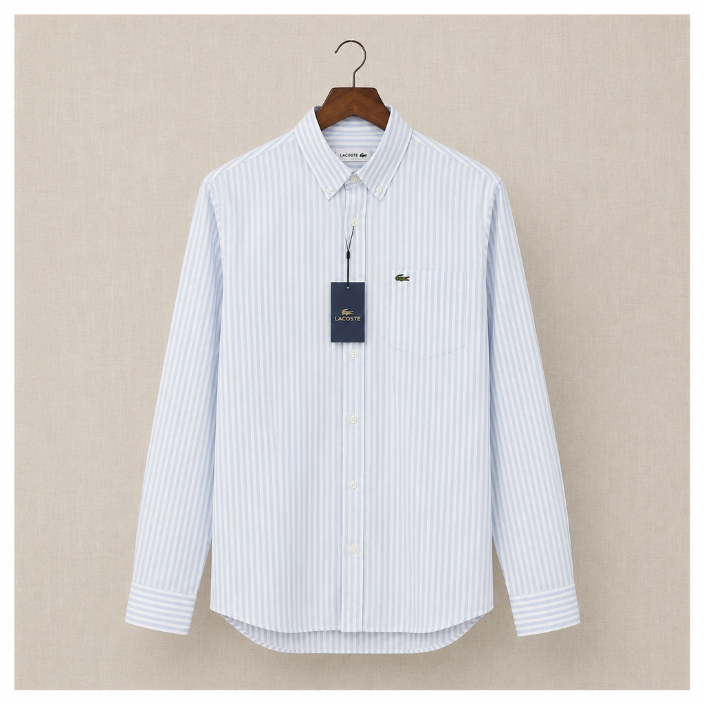 Lacoste strip shirt