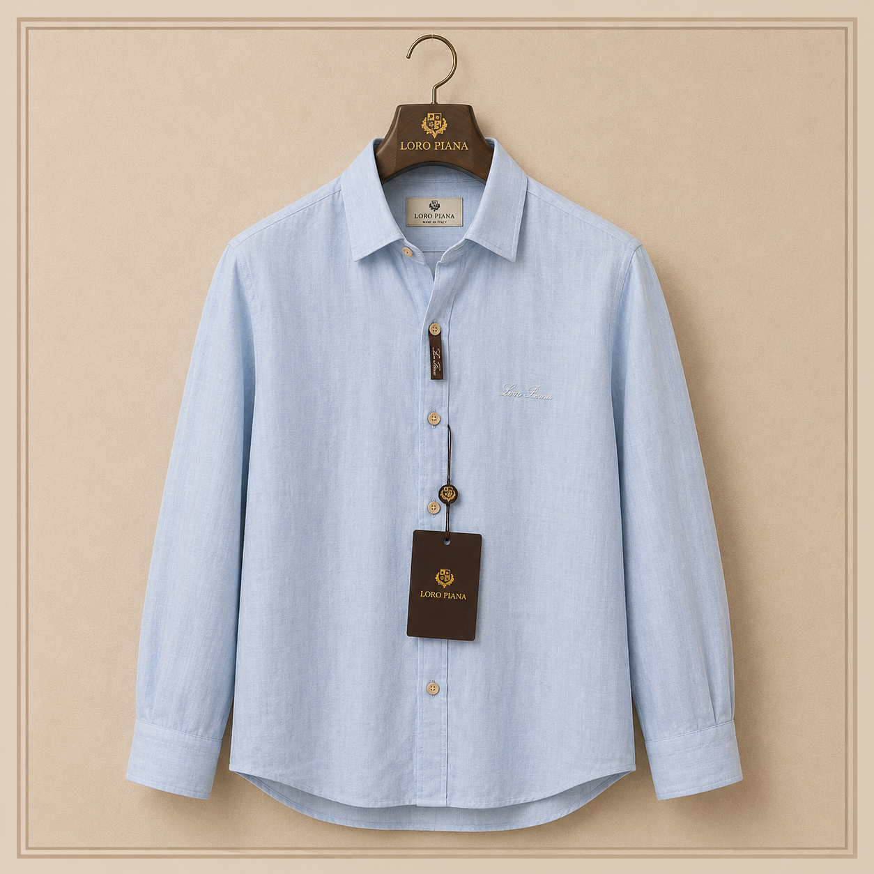 LORO PIANA RIVIERA LINEN SHIRT