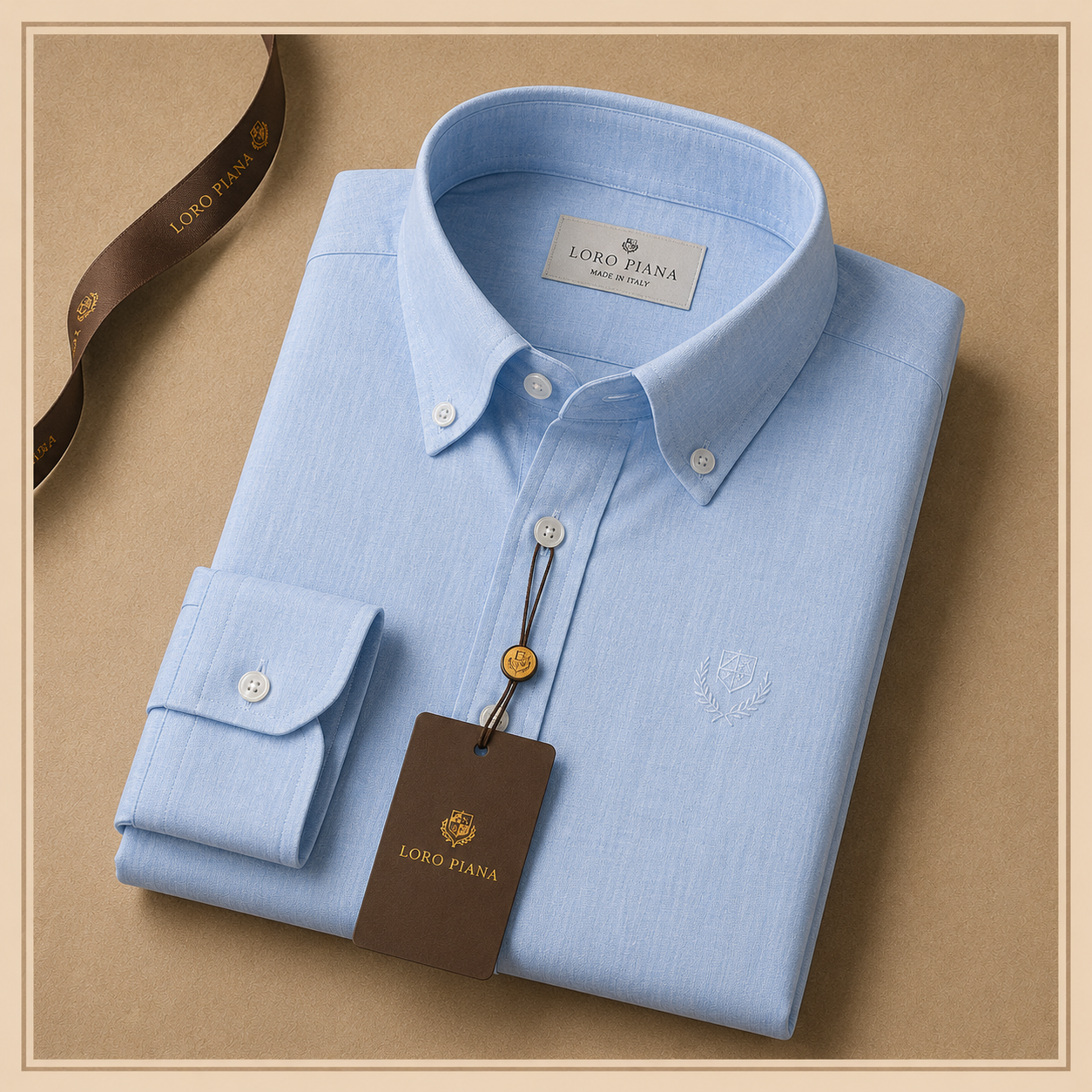 LORO PIANA ANDRÉ LINEN SHIRT
