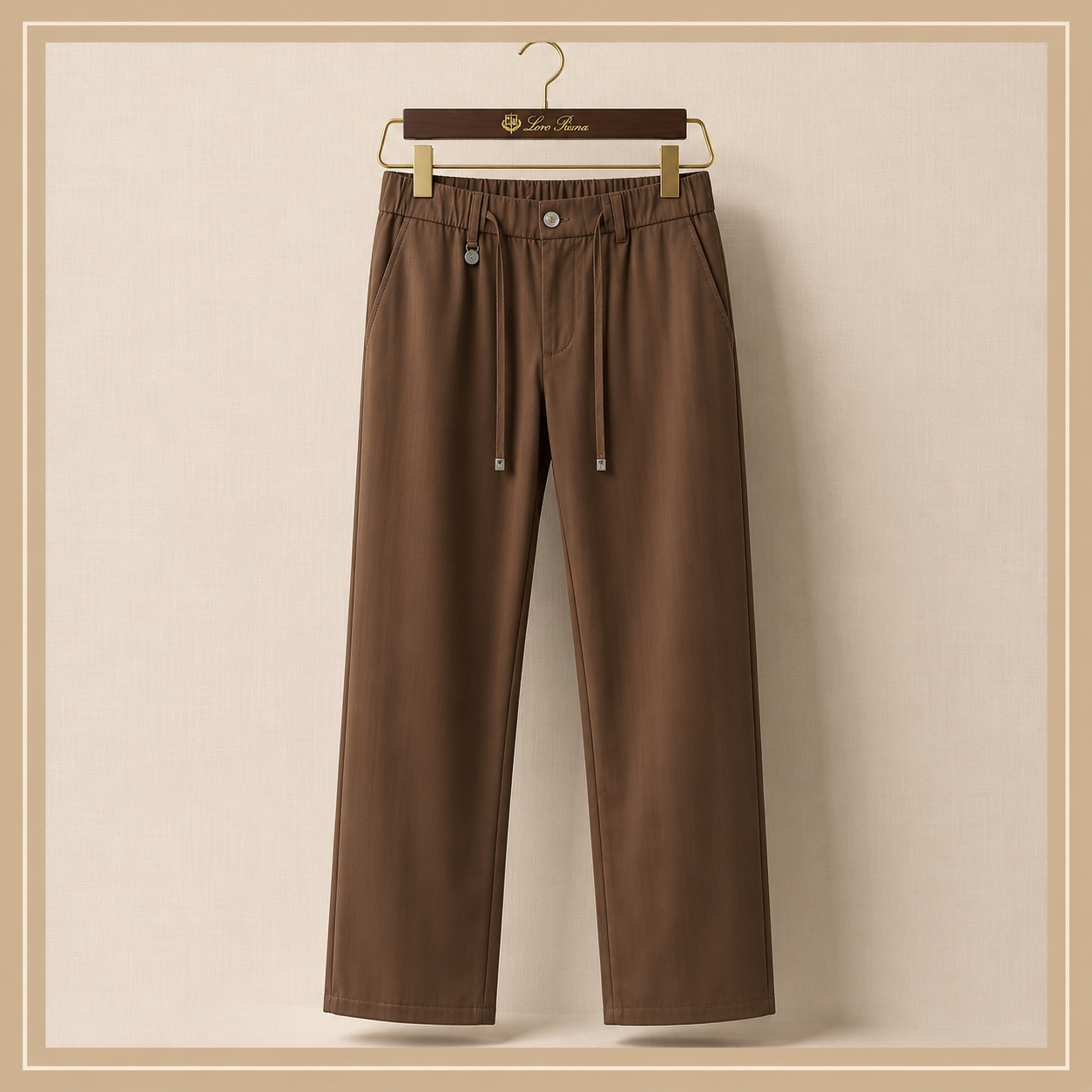 LORO PIANA RIVIERA TROUSERS