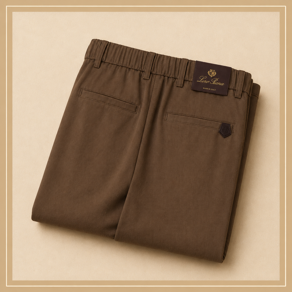 LORO PIANA RIVIERA TROUSERS