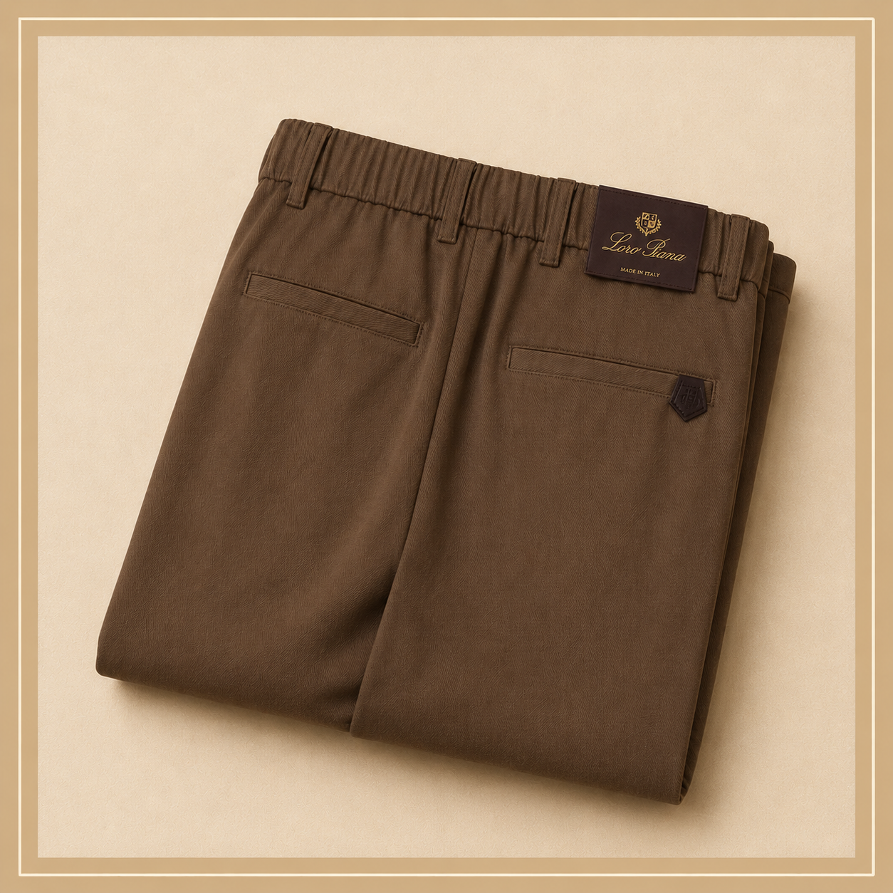 LORO PIANA RIVIERA TROUSERS