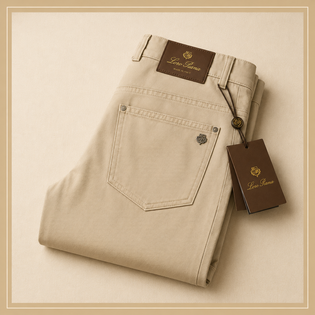 LORO PIANA HERITAGE TROUSERS