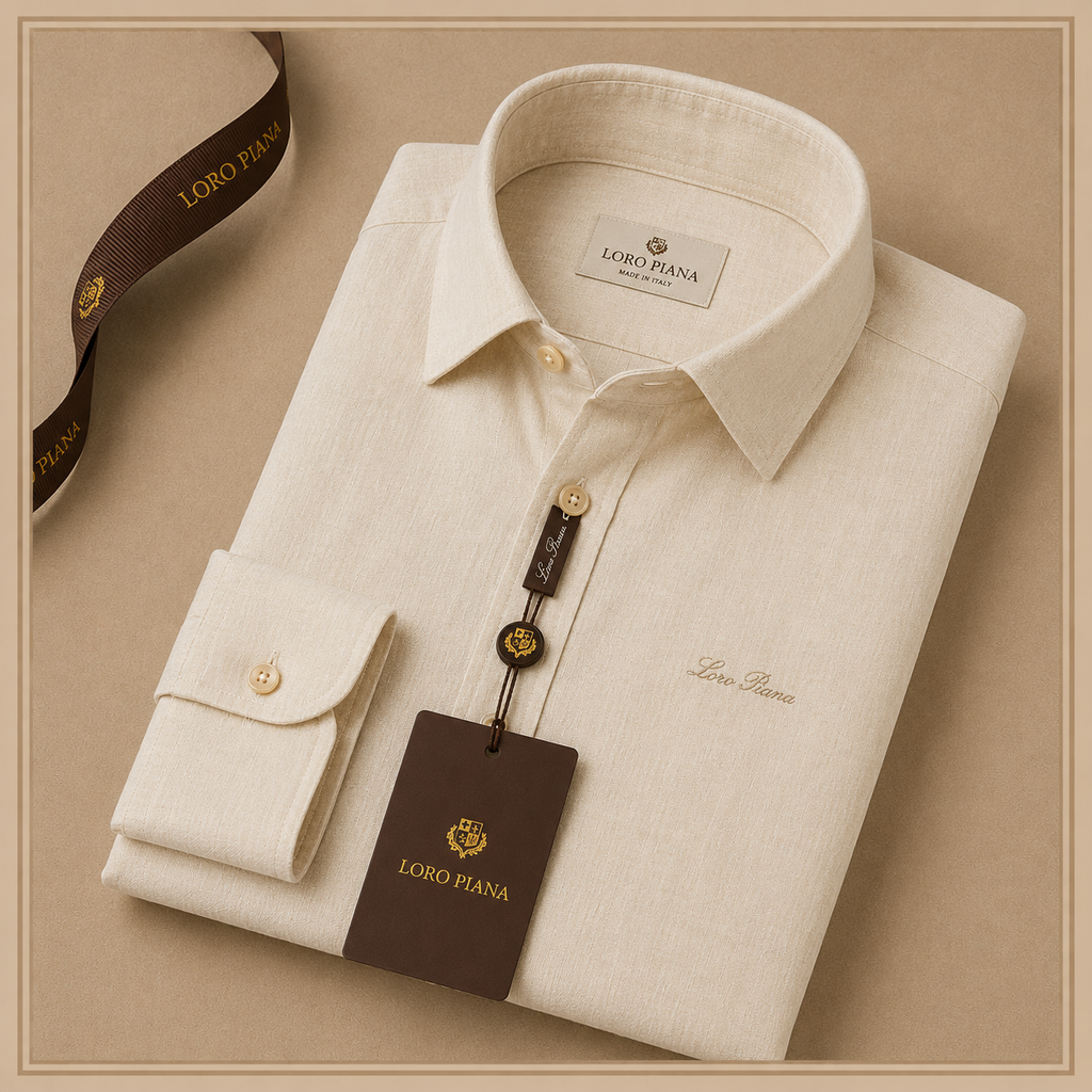 LORO PIANA RIVIERA LINEN SHIRT