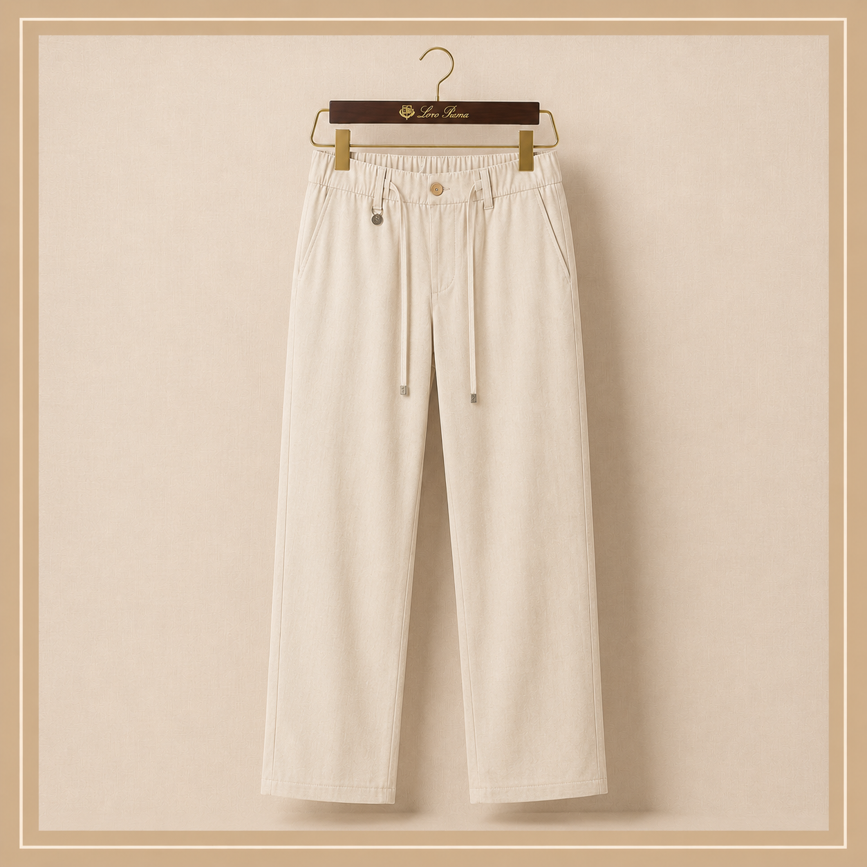 LORO PIANA RIVIERA TROUSERS