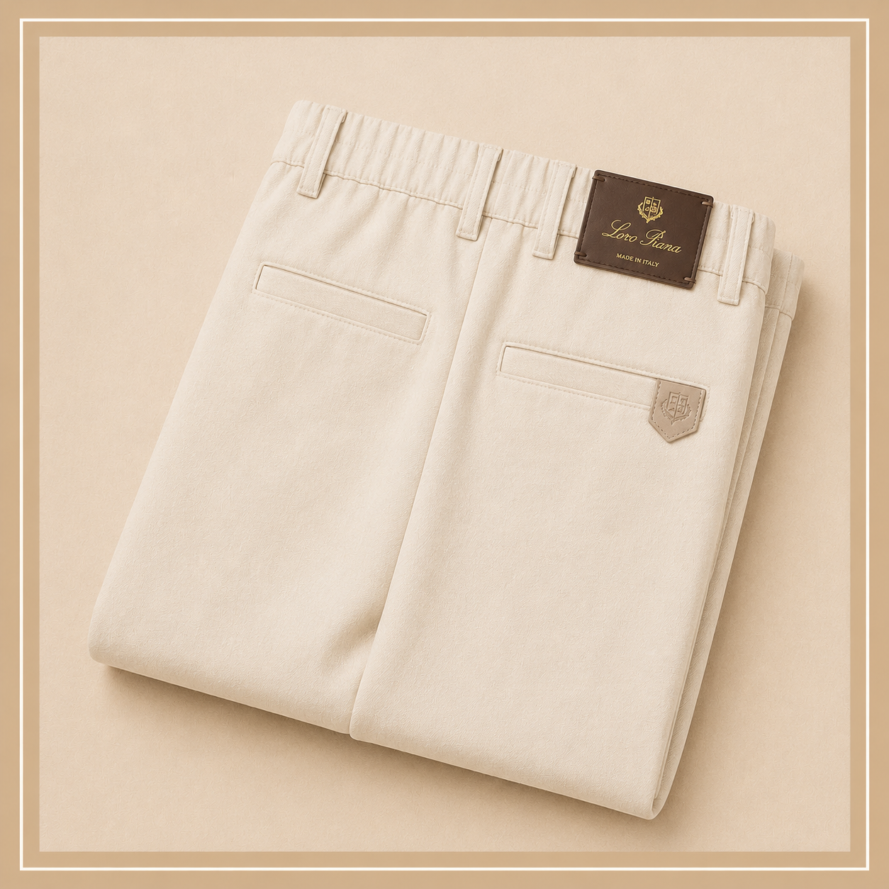 LORO PIANA RIVIERA TROUSERS