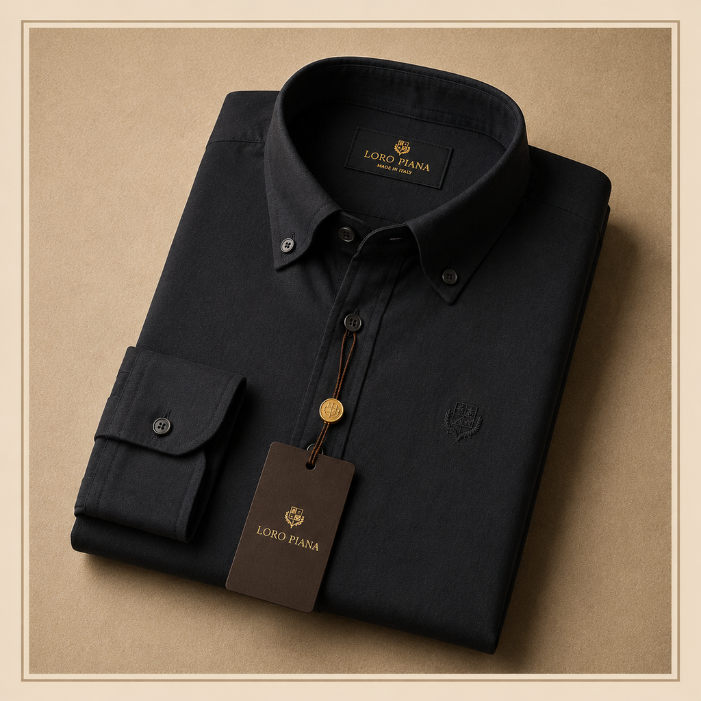 LORO PIANA ANDRÉ LINEN SHIRT