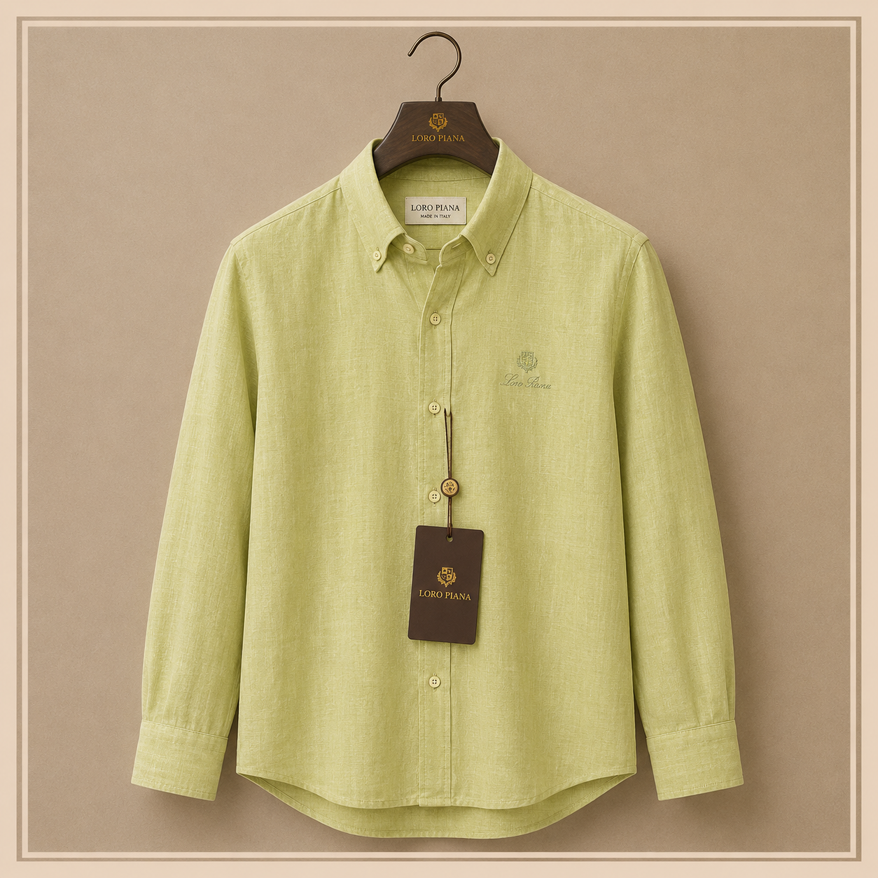 LORO PIANA ANDRÉ LINEN SHIRT