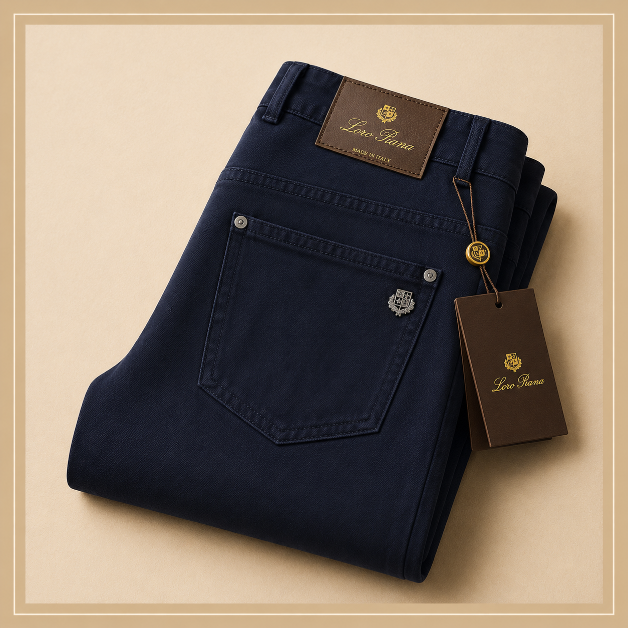 LORO PIANA HERITAGE TROUSERS