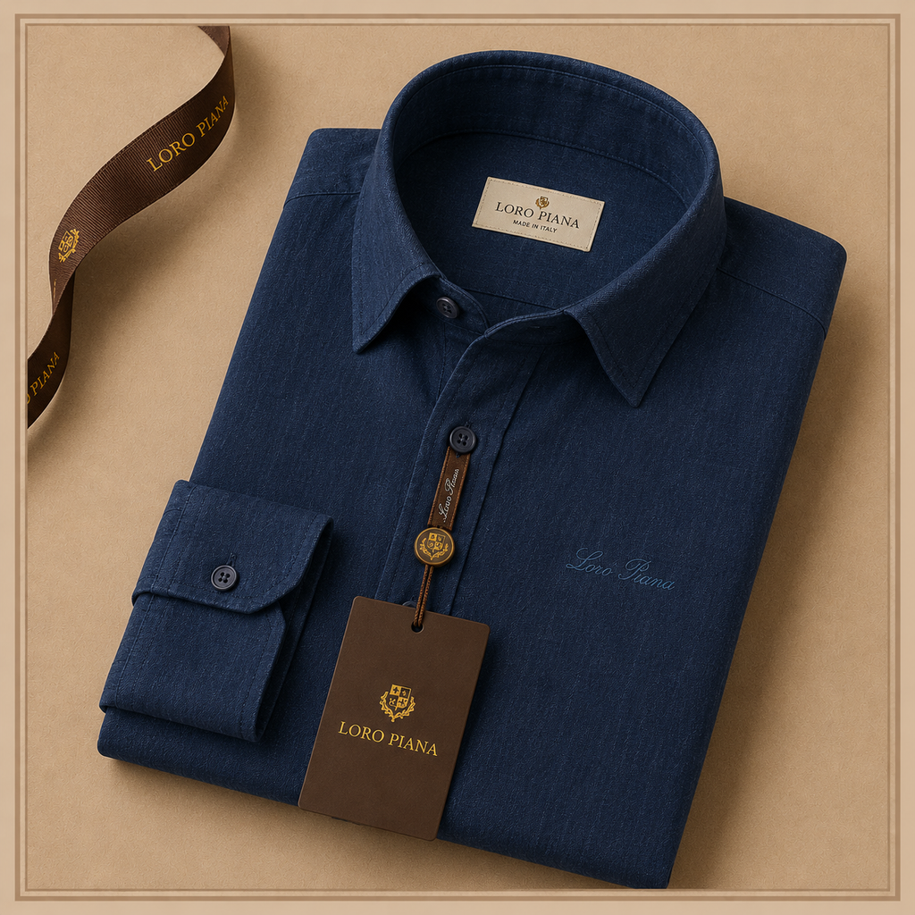 LORO PIANA RIVIERA LINEN SHIRT