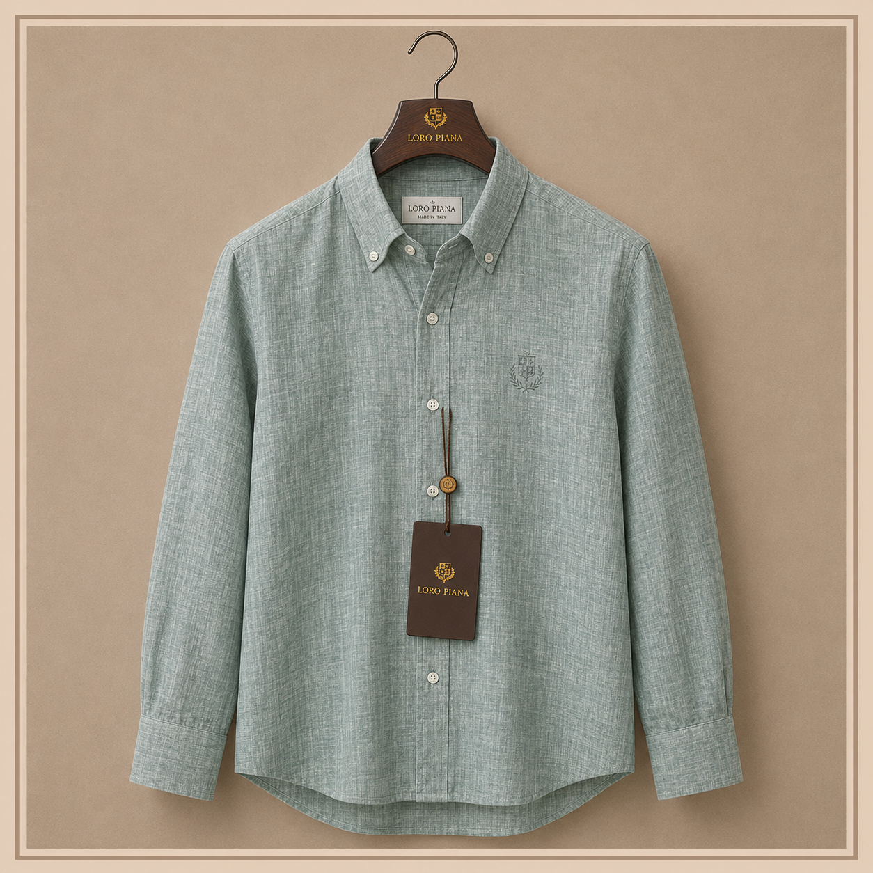 LORO PIANA ANDRÉ LINEN SHIRT