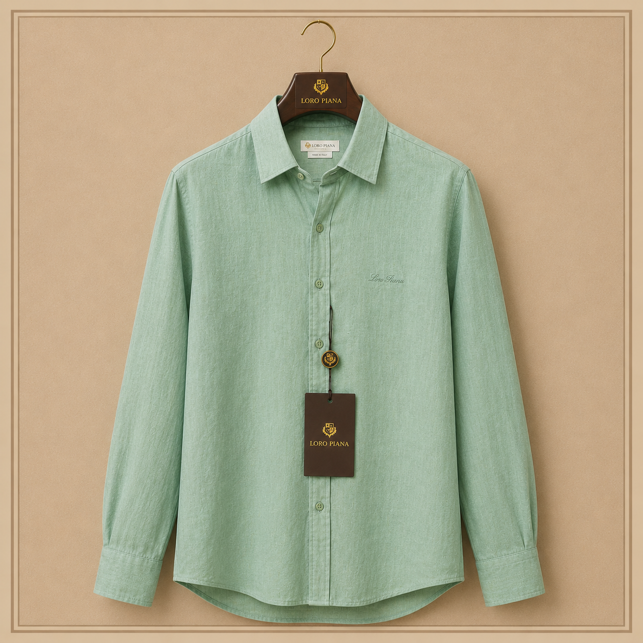 LORO PIANA RIVIERA LINEN SHIRT