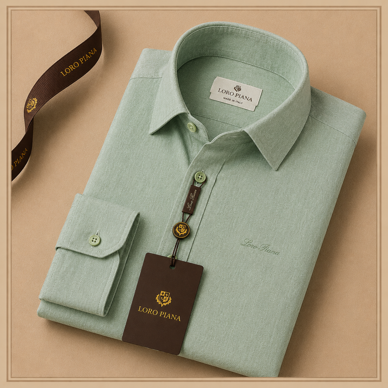 LORO PIANA RIVIERA LINEN SHIRT