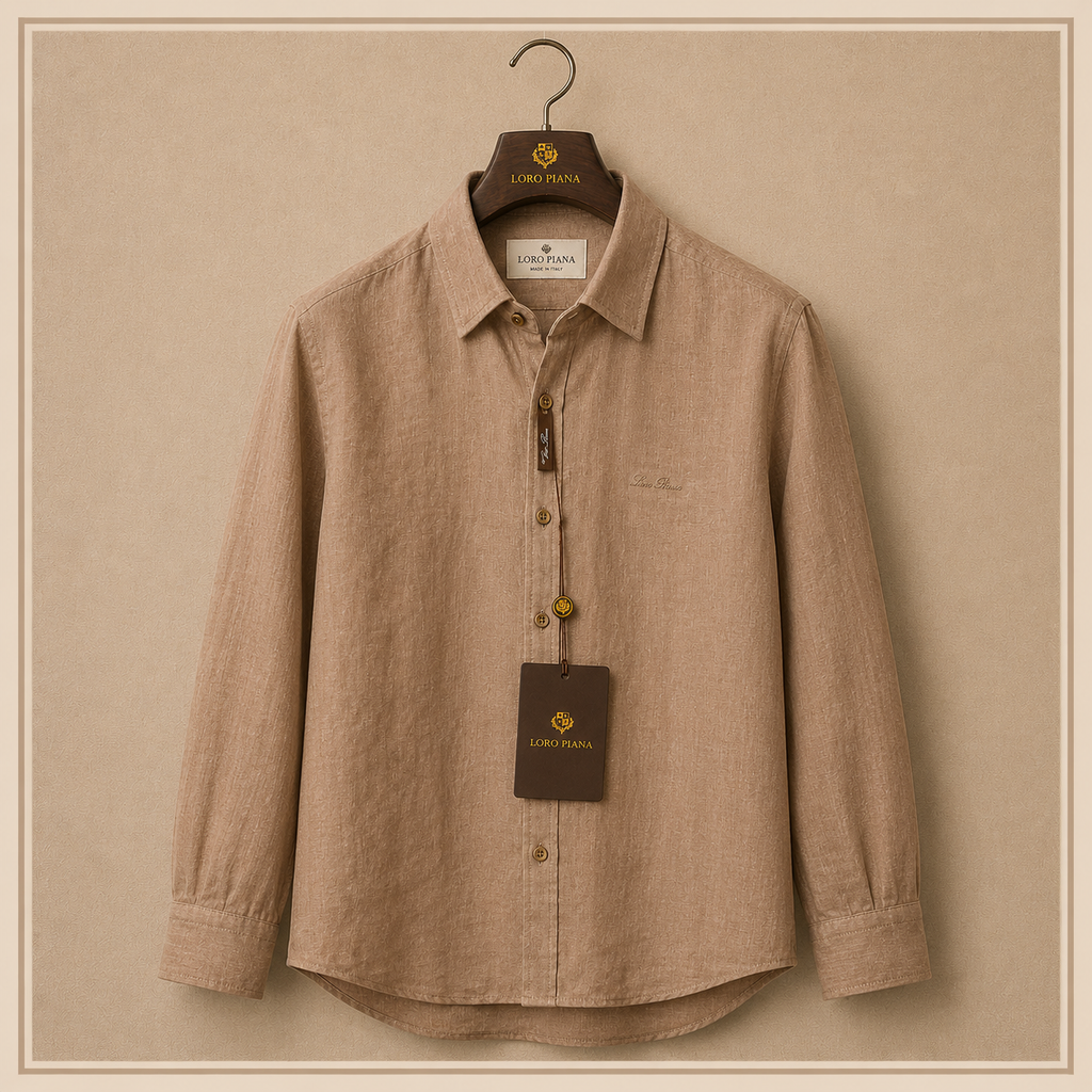LORO PIANA RIVIERA LINEN SHIRT