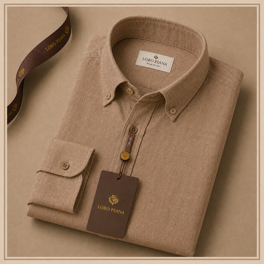 LORO PIANA RIVIERA LINEN SHIRT