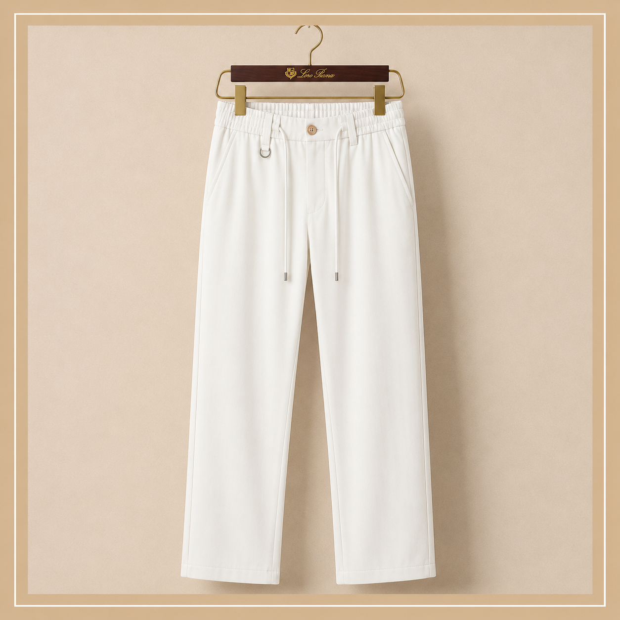 LORO PIANA RIVIERA TROUSERS