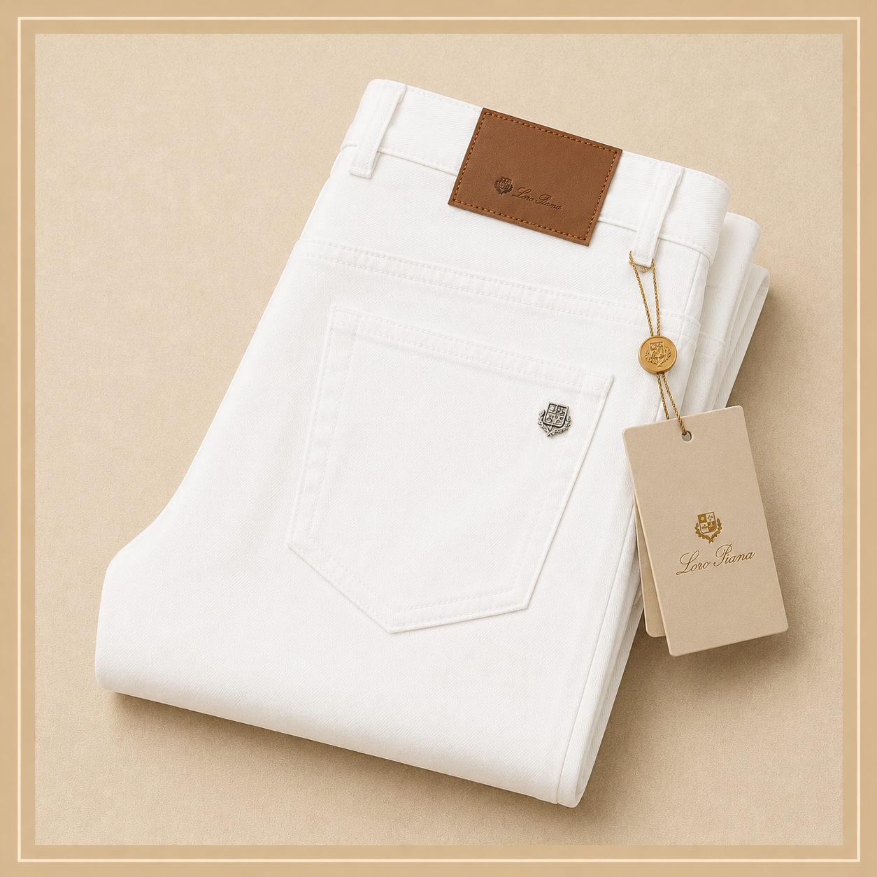 LORO PIANA HERITAGE TROUSERS