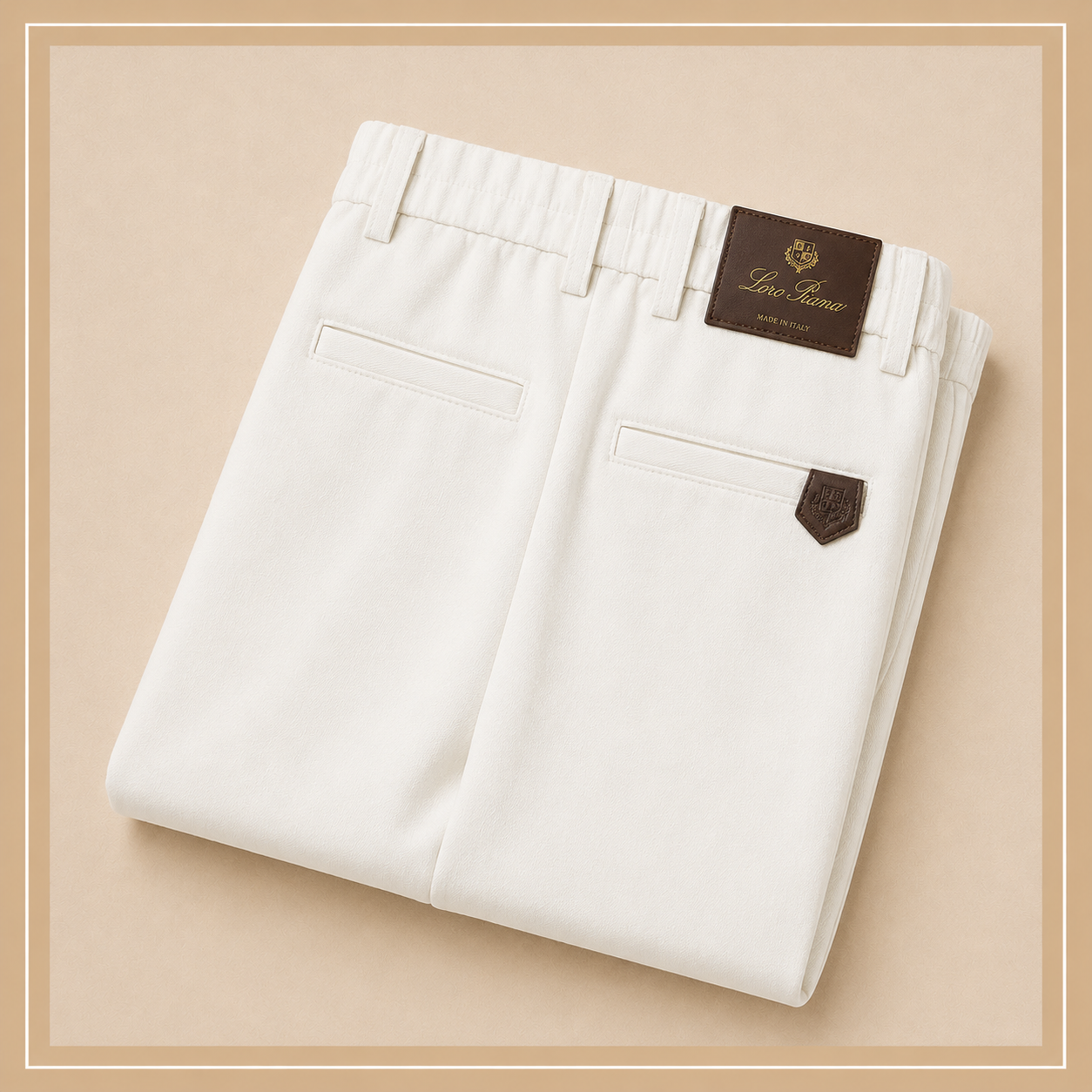 LORO PIANA RIVIERA TROUSERS