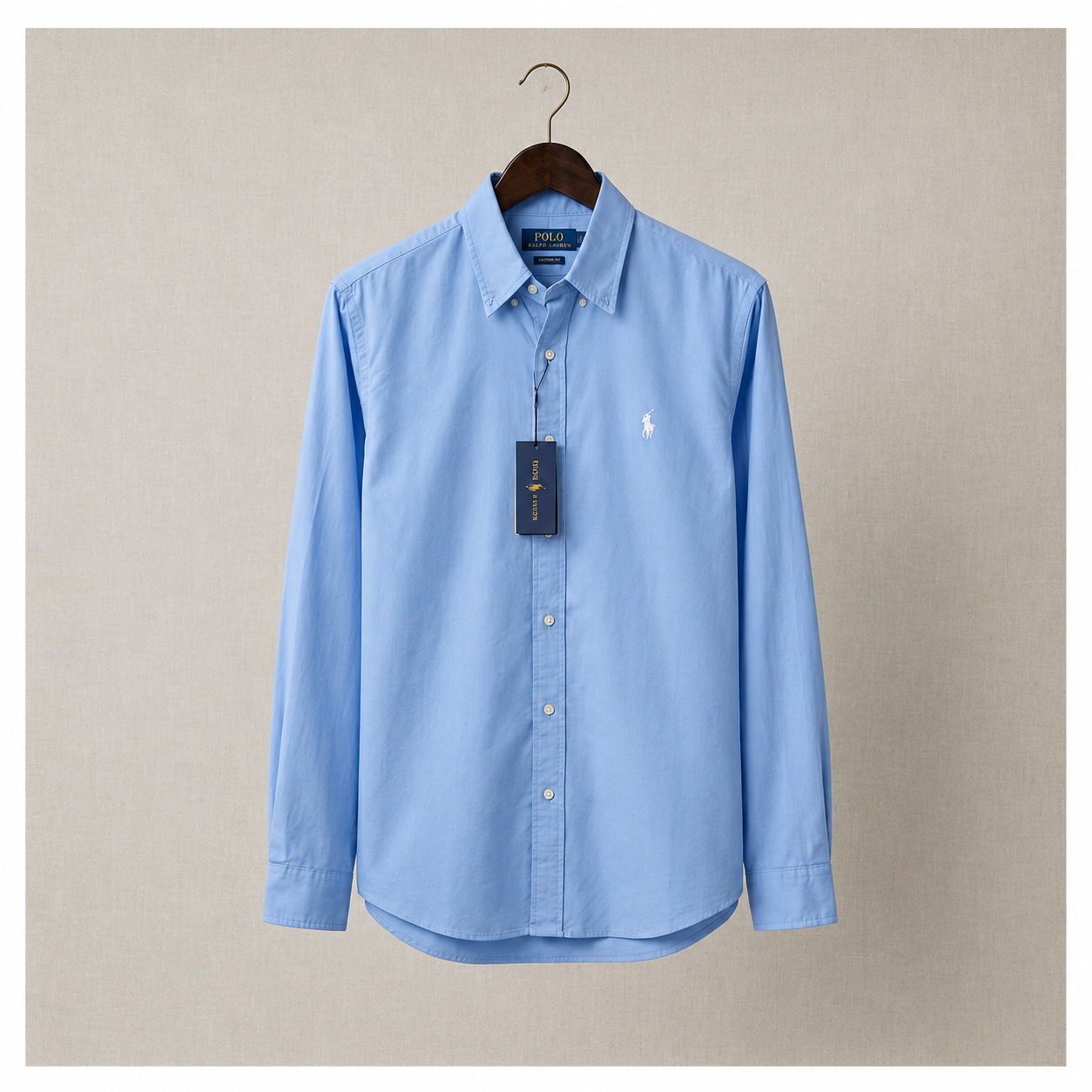 RALPH LAUREN SKY BLUE SHIRT