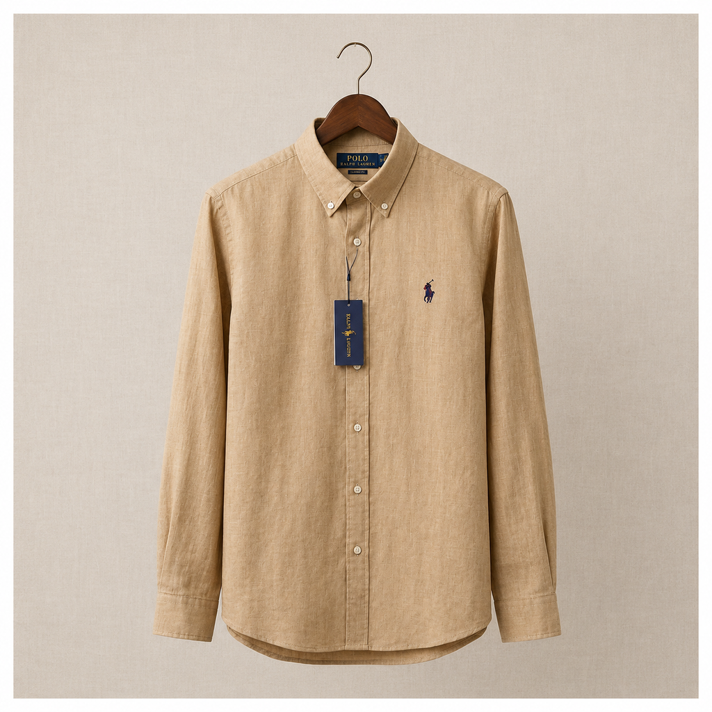 RALPH LAUREN BEIGE SHIRT